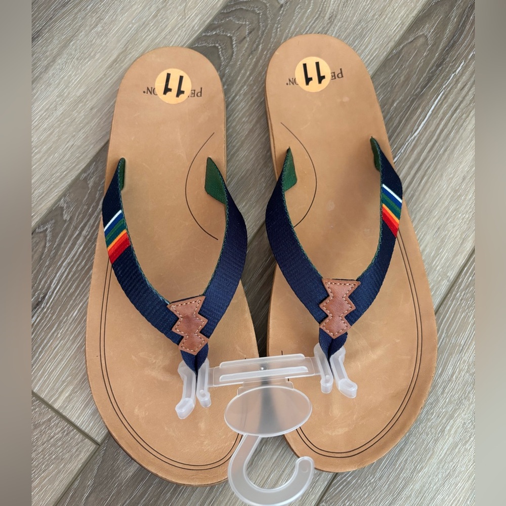 Pendleton Crater Lake Women’s Flip Flops Size 11 - Picture 3 of 12